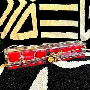 NWT 6 Set Chesapeake Bay Votive Candles | 2” Square • Scented • New in Box